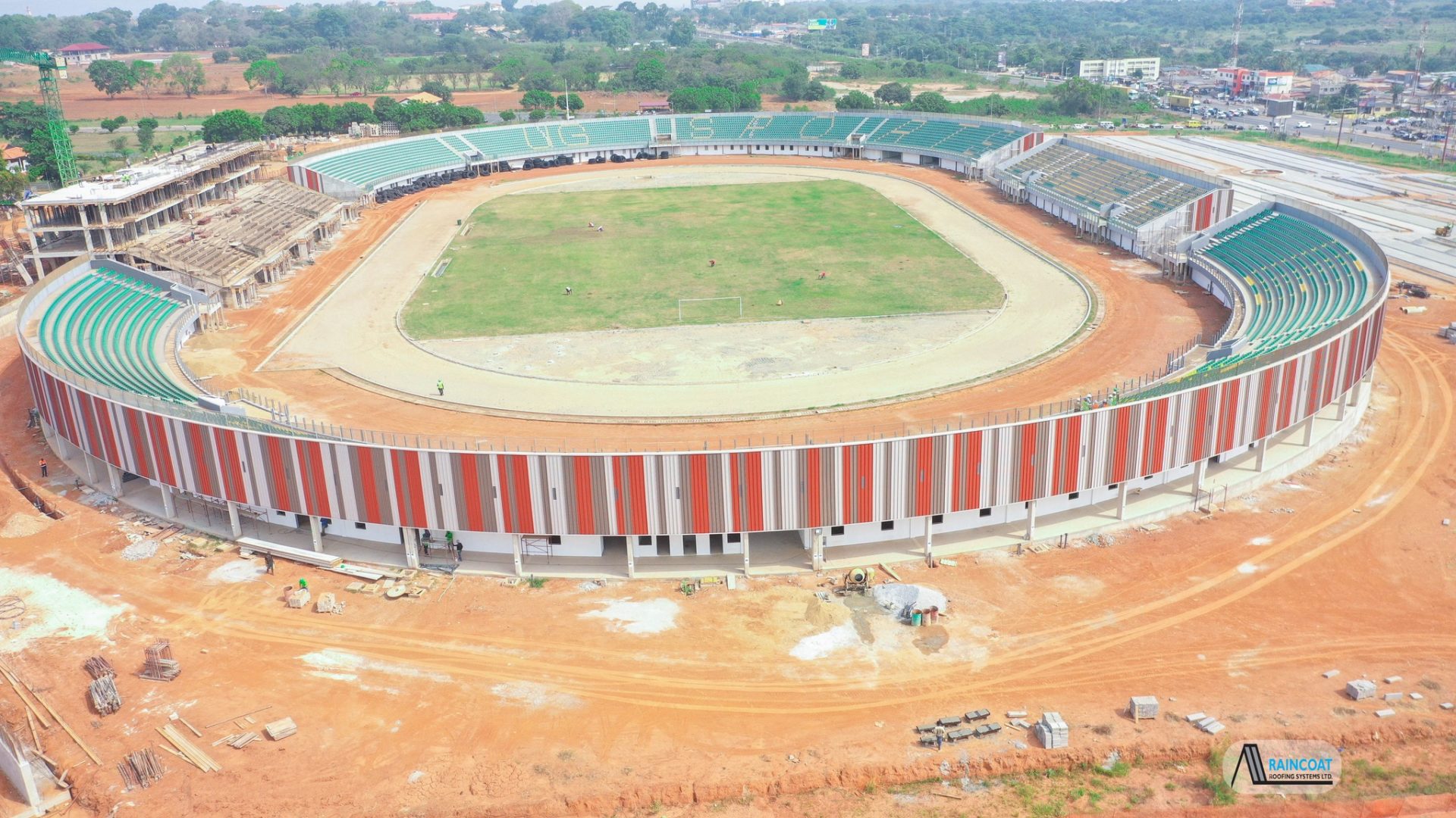 Our completed cladding project for University of ghana